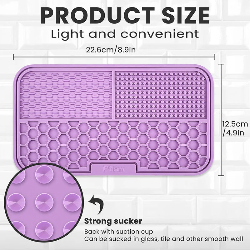 Slow Feeding Mat Dog Lick Mats Silicone