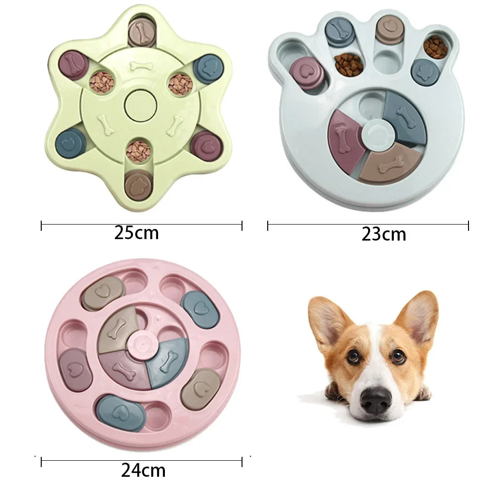 Dog Puzzle Slow Feeder Eating Bowl