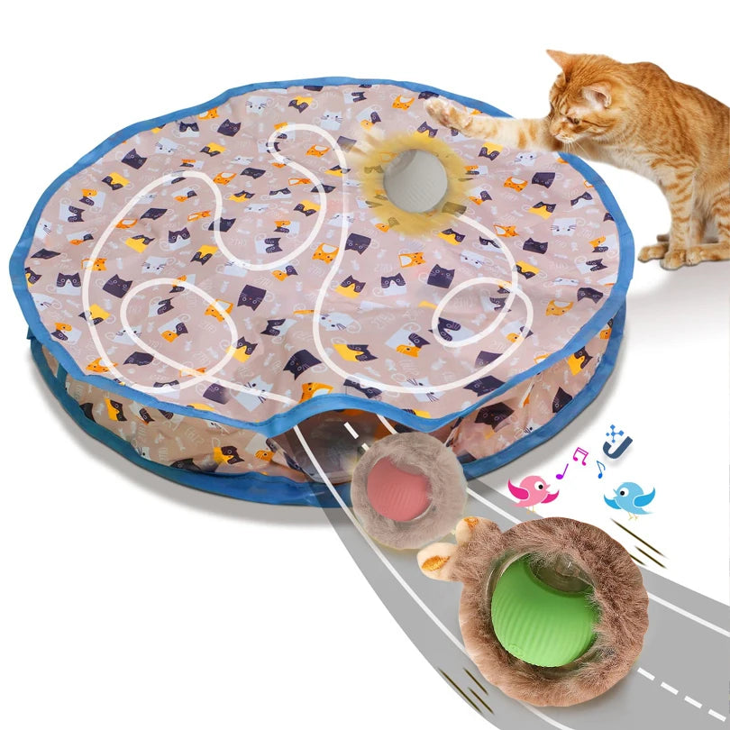 Interactive Fast Rolling Balls in Pouch