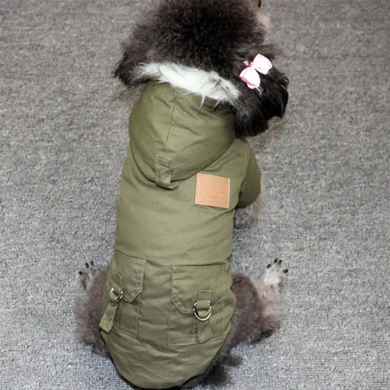 Winter Dog Coat Jacket For Small - Medium Dog