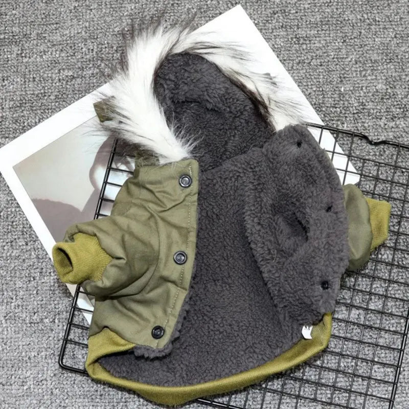 Winter Dog Coat Jacket For Small - Medium Dog