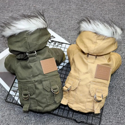 Winter Dog Coat Jacket For Small - Medium Dog