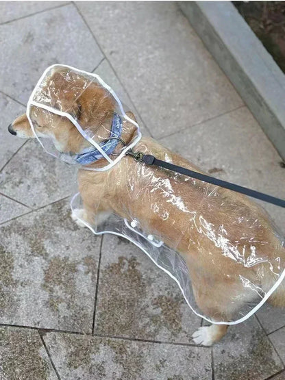 Pet Raincoat Waterproof for Small-Medium Dogs