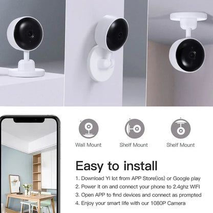 Smart Home Camera Pet Monitor Wireless Surveillance