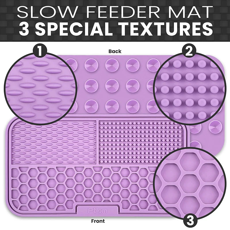 Slow Feeding Mat Dog Lick Mats Silicone