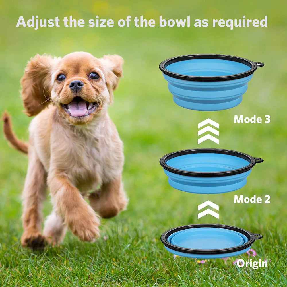 Collapsible Portable Travel Dog Bowls