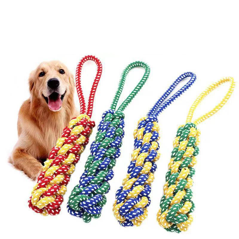 Teeth Chew Toy Durable Braided Bite Resistant Pet Supplies