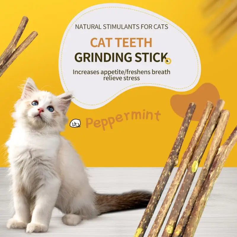 Catnip No Additives Chew Stick Treats