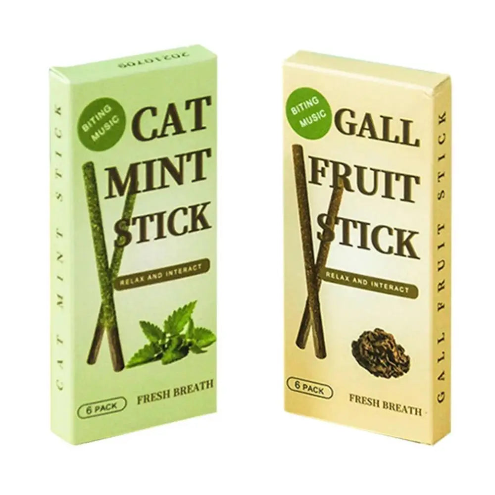 Natural Cat Nip Pet Cat Molar Toothpaste Stick