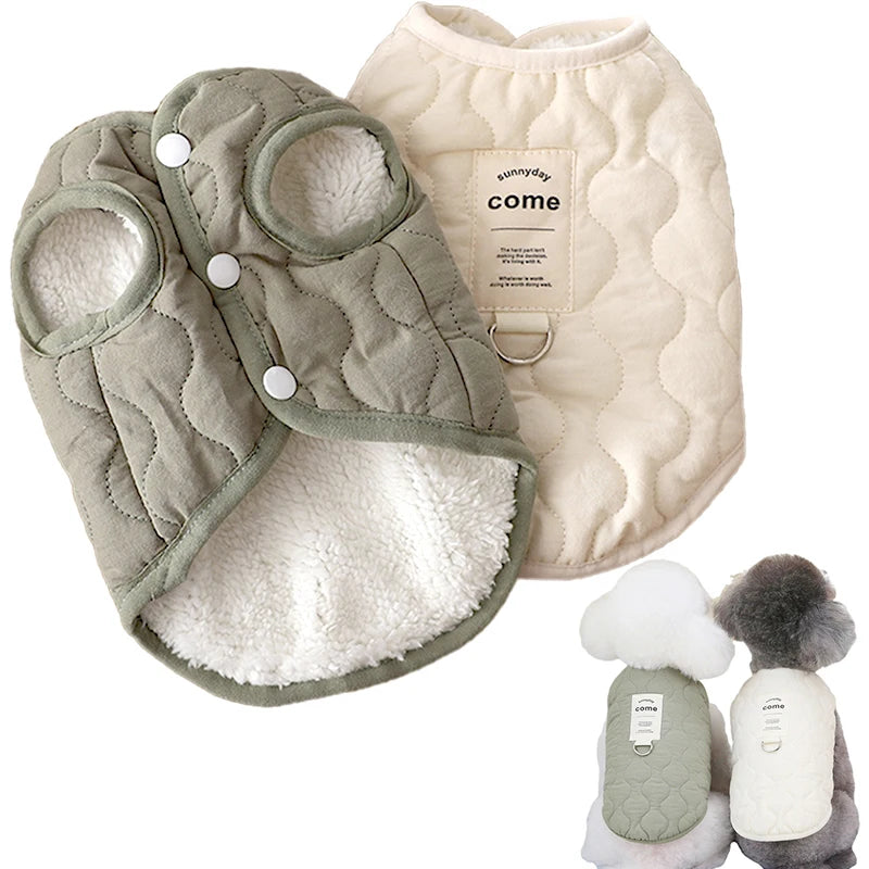 Winter Pet Vest - Cotton Clothes