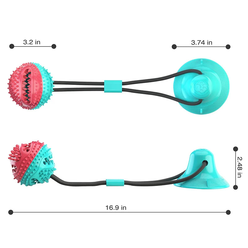 Dog Ball Toys Suction Cup