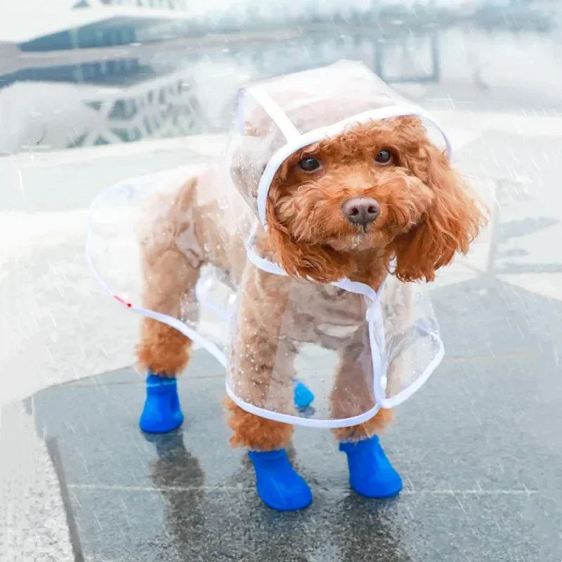 Pet Raincoat Waterproof for Small-Medium Dogs