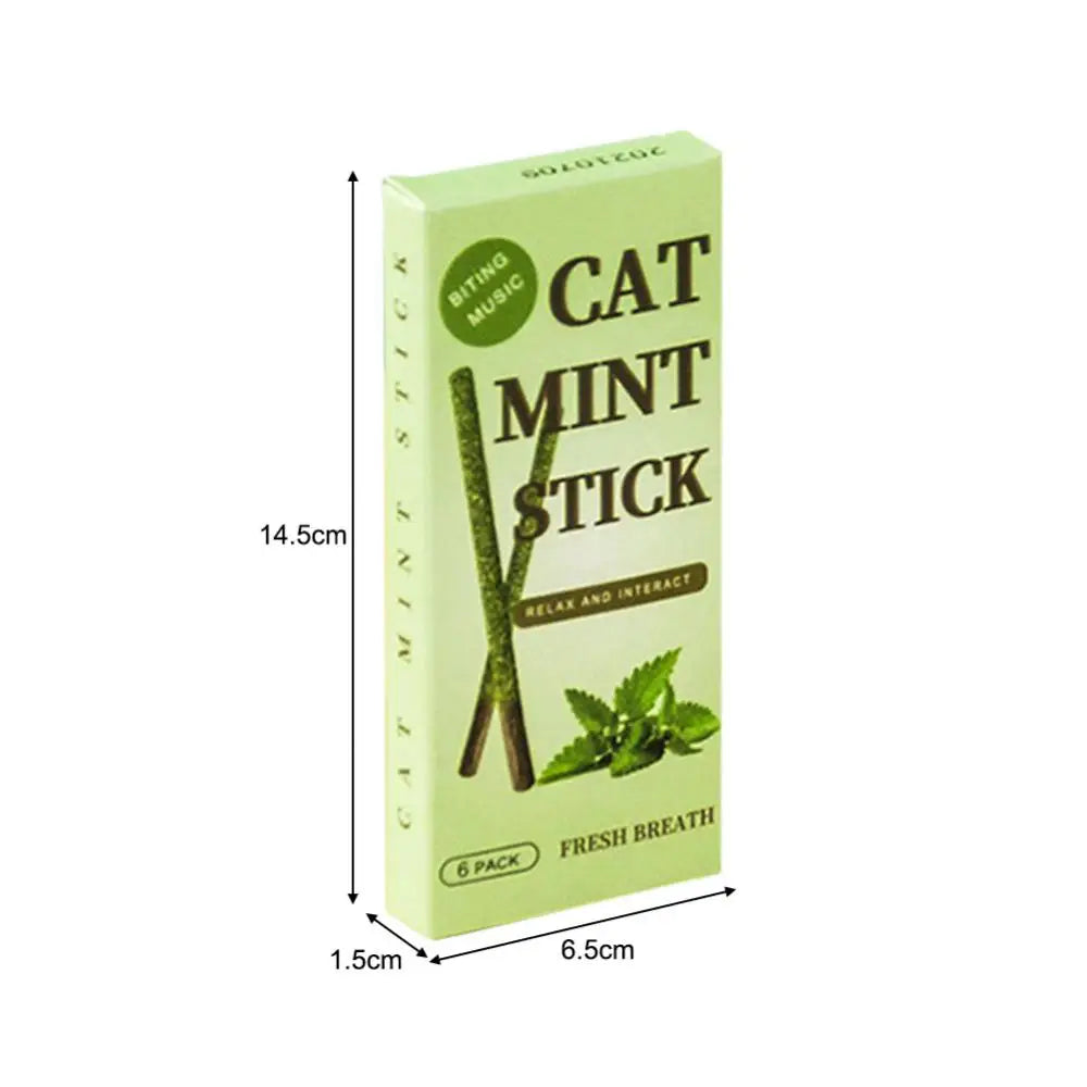 Natural Cat Nip Pet Cat Molar Toothpaste Stick