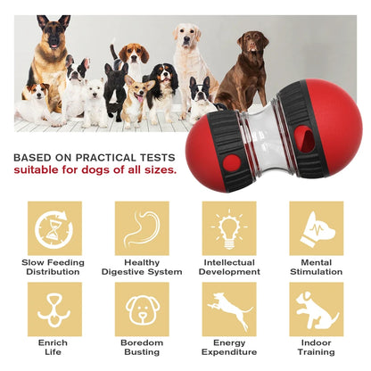 Dog Toys Increase Intelligence Elliptical Rolling Ball