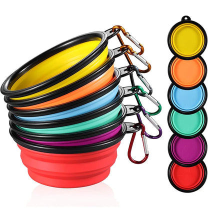 Collapsible Portable Travel Dog Bowls