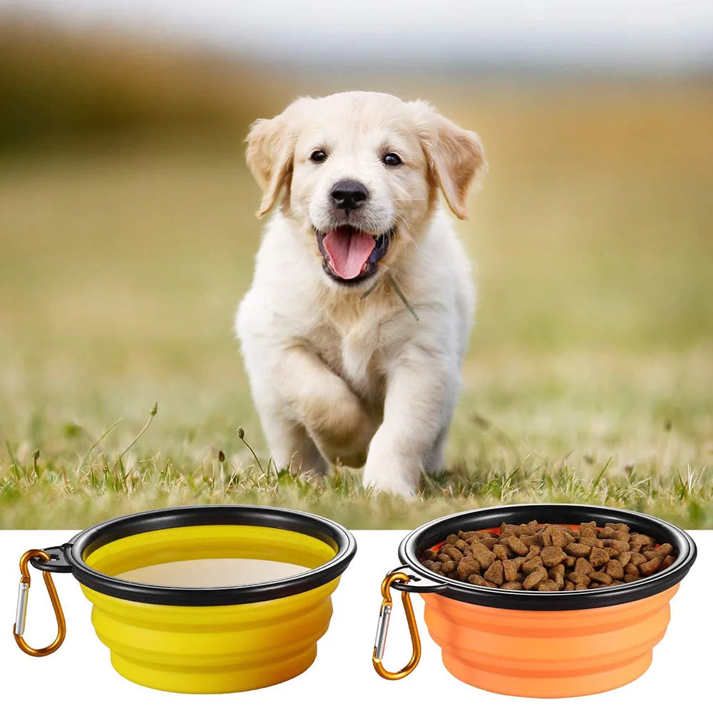 Collapsible Portable Travel Dog Bowls