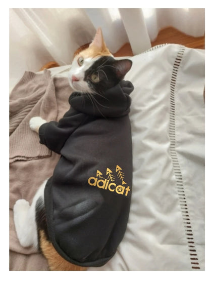 Printed Cat Hoodies