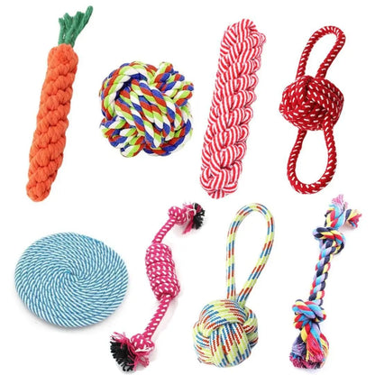 Teeth Chew Toy Durable Braided Bite Resistant Pet Supplies