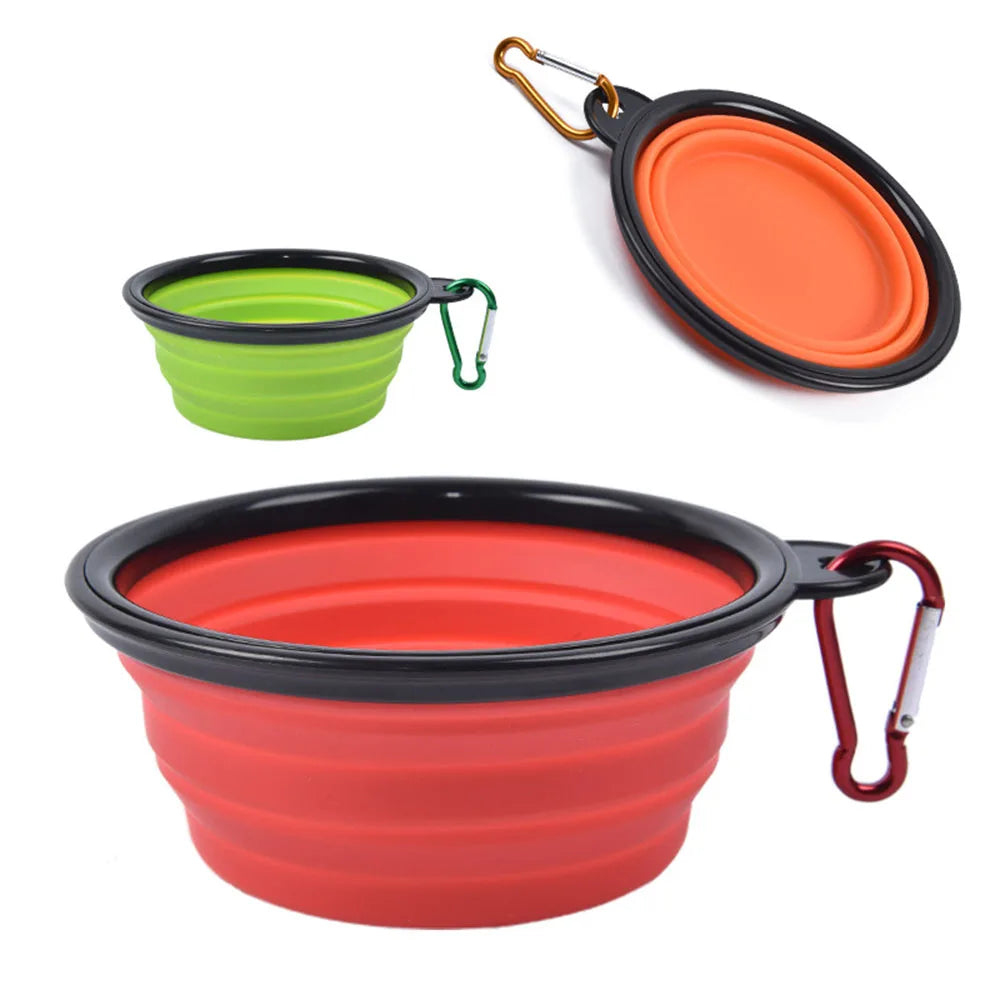 Collapsible Portable Travel Dog Bowls